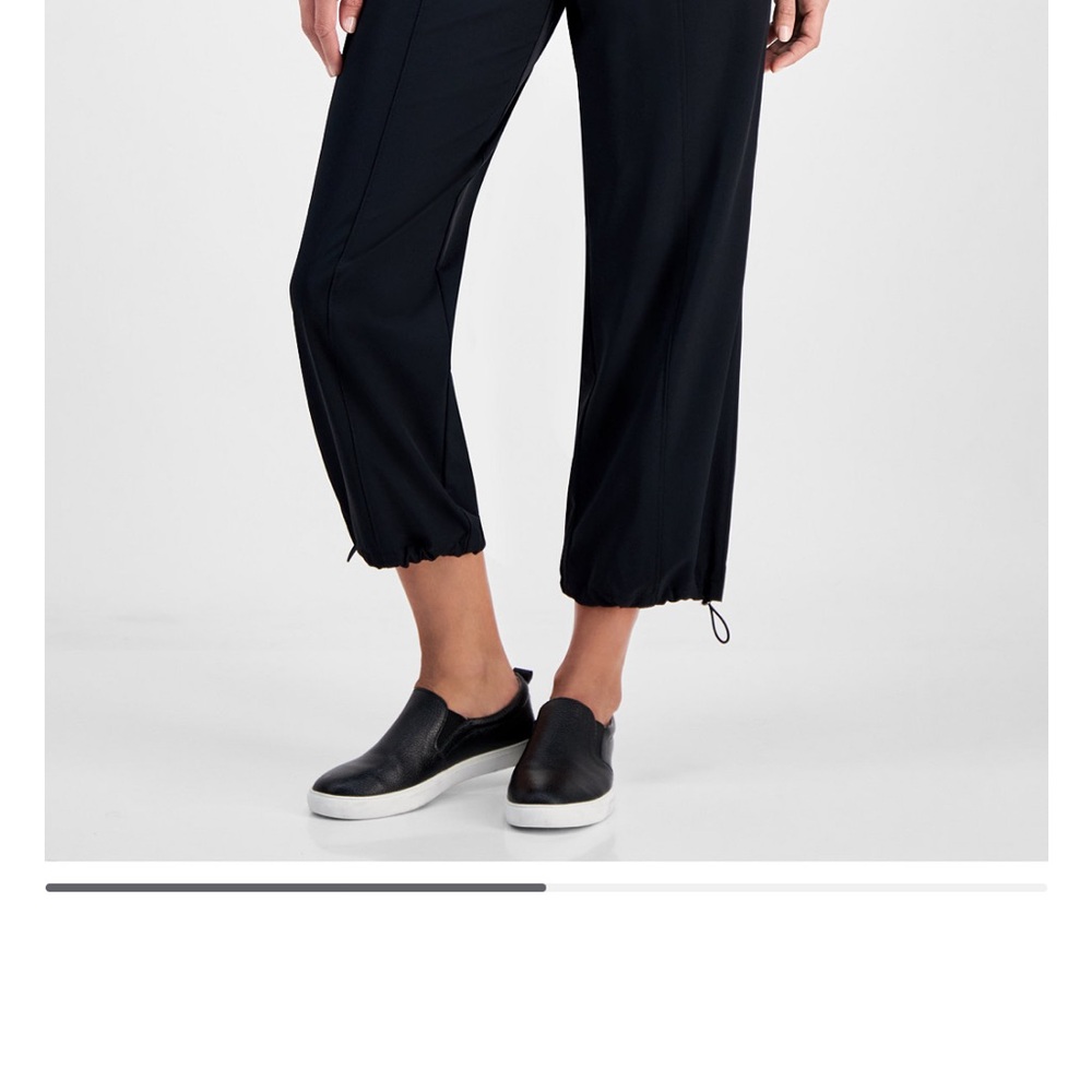 Style & Co Black Cropped Ankle Pants
